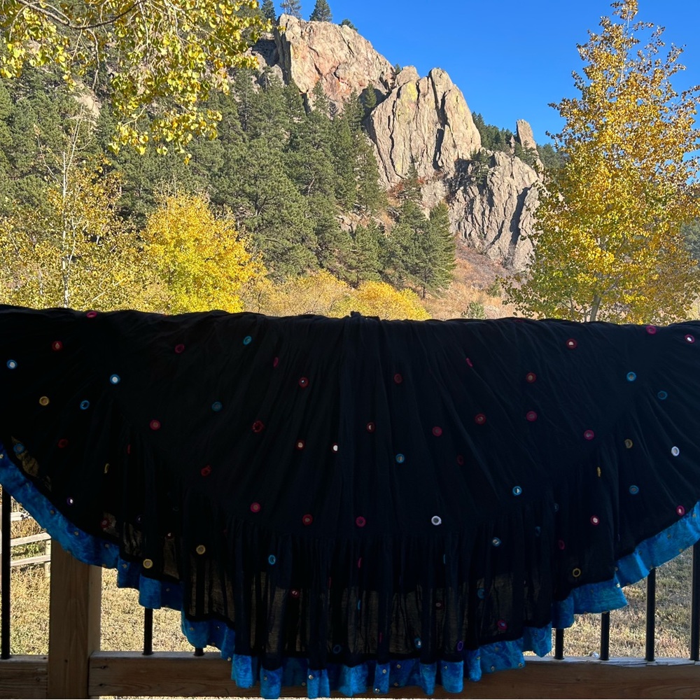 TRIBAL DANCE CIRCLE SKIRT